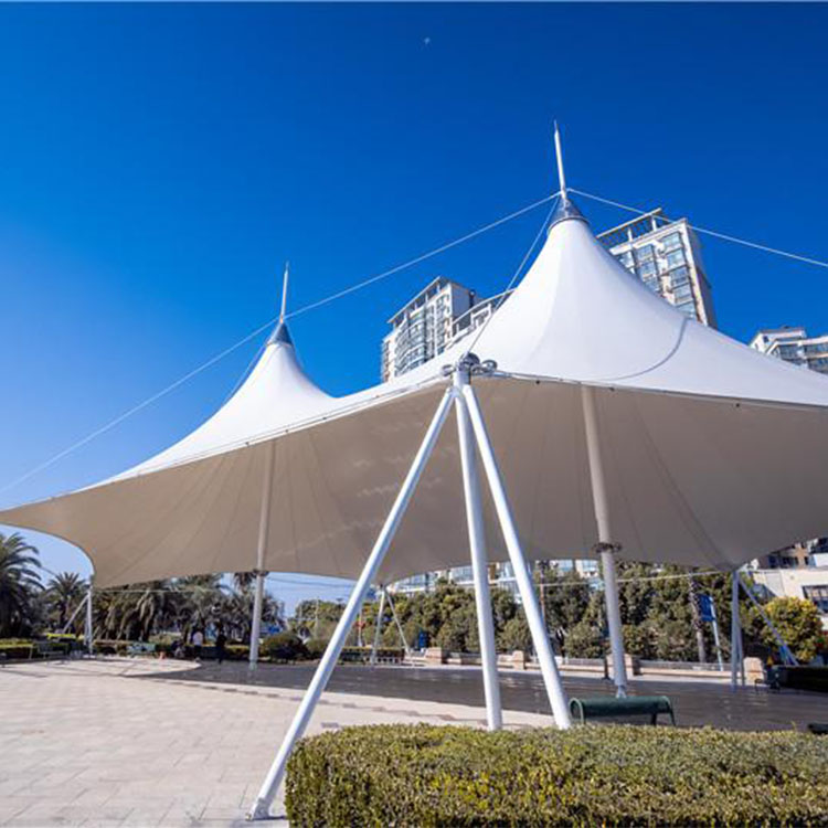 满洲里市膜结构景观棚