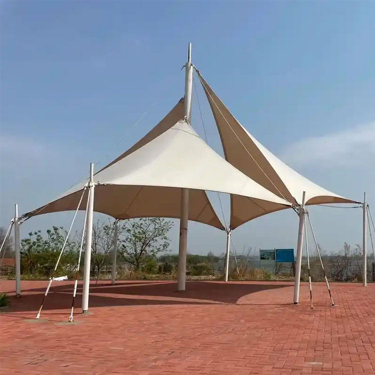 满洲里市膜结构景观棚