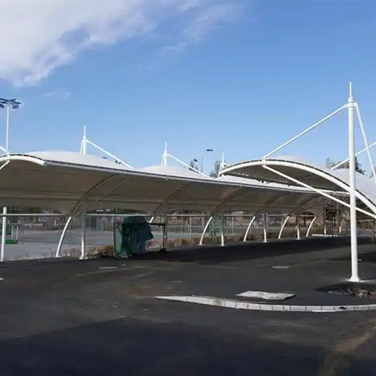 满洲里市膜结构电动车棚