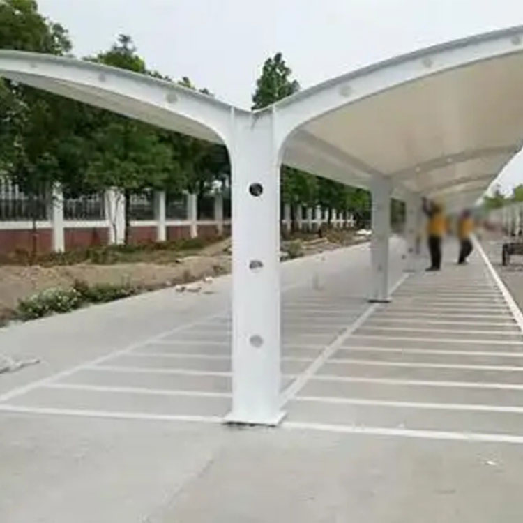 满洲里市膜结构电动车棚