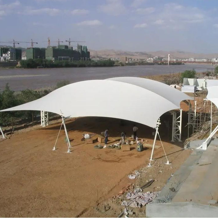 满洲里市膜结构汽车棚